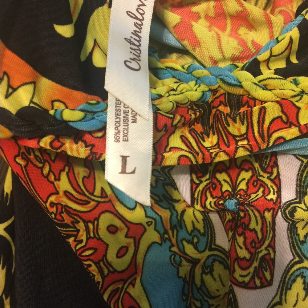☀️Beautiful Multi-Color Dress-Size L☀️ - Picture 6 of 6